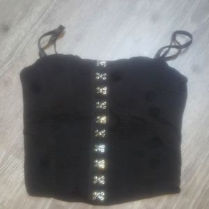 Top (black) small never wore it
